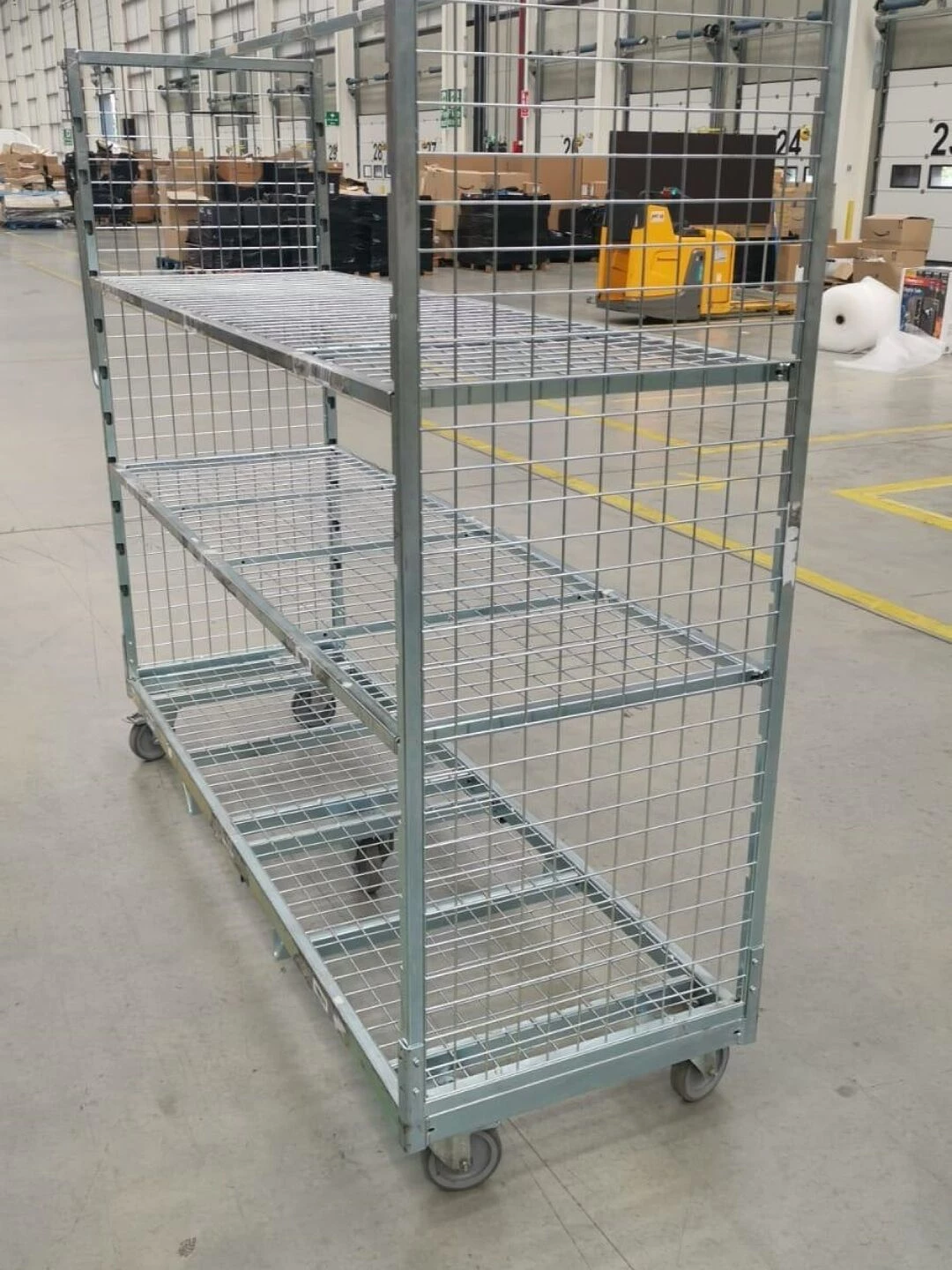 warehouse picking trollies