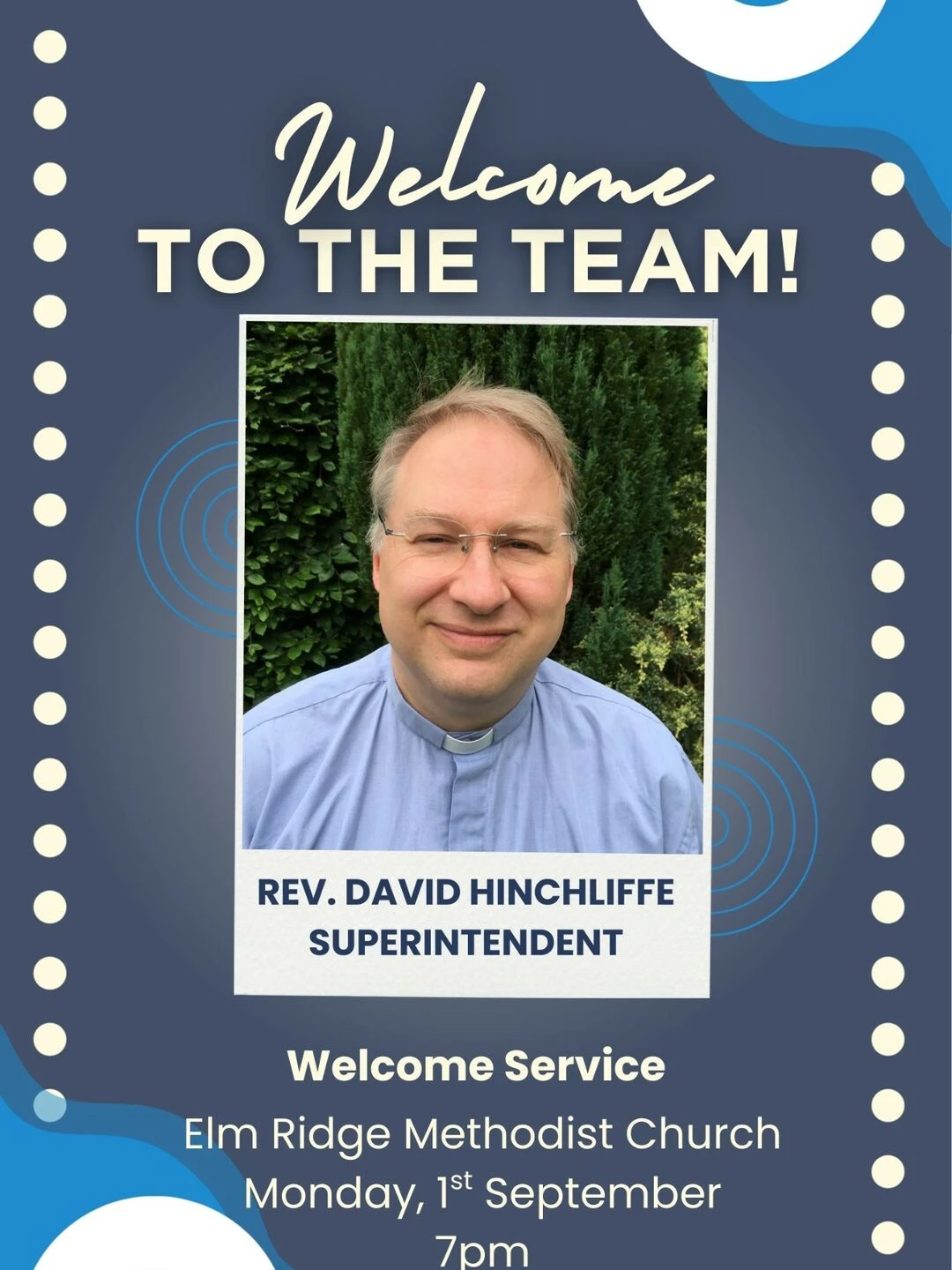 welcome poster david hinchliffe 01092025