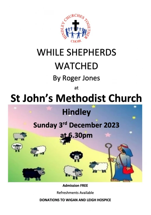 while shepherds watched at st john39s