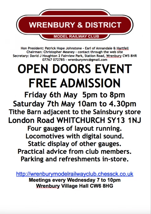 wrenbury model railway