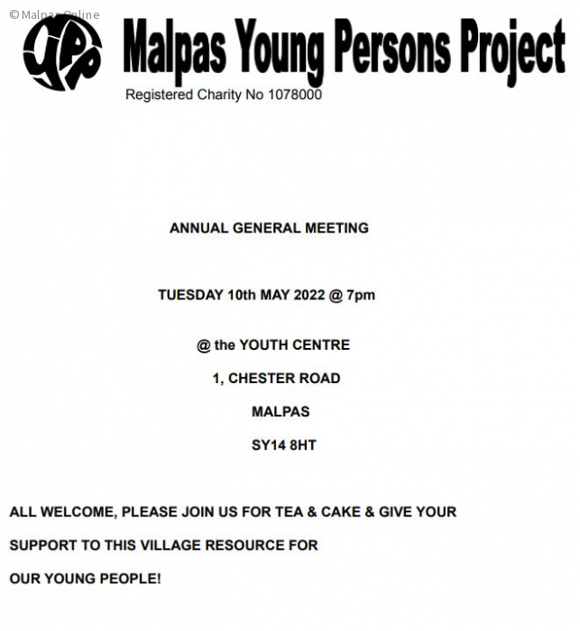 young persons project may 2022