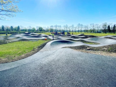 zetland park pump track wide view