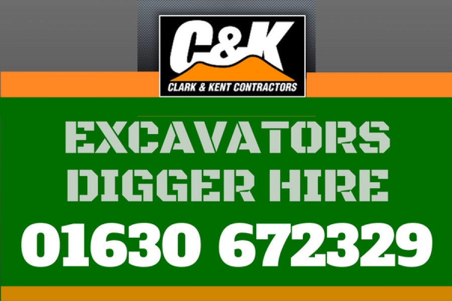 CK advert digger hire